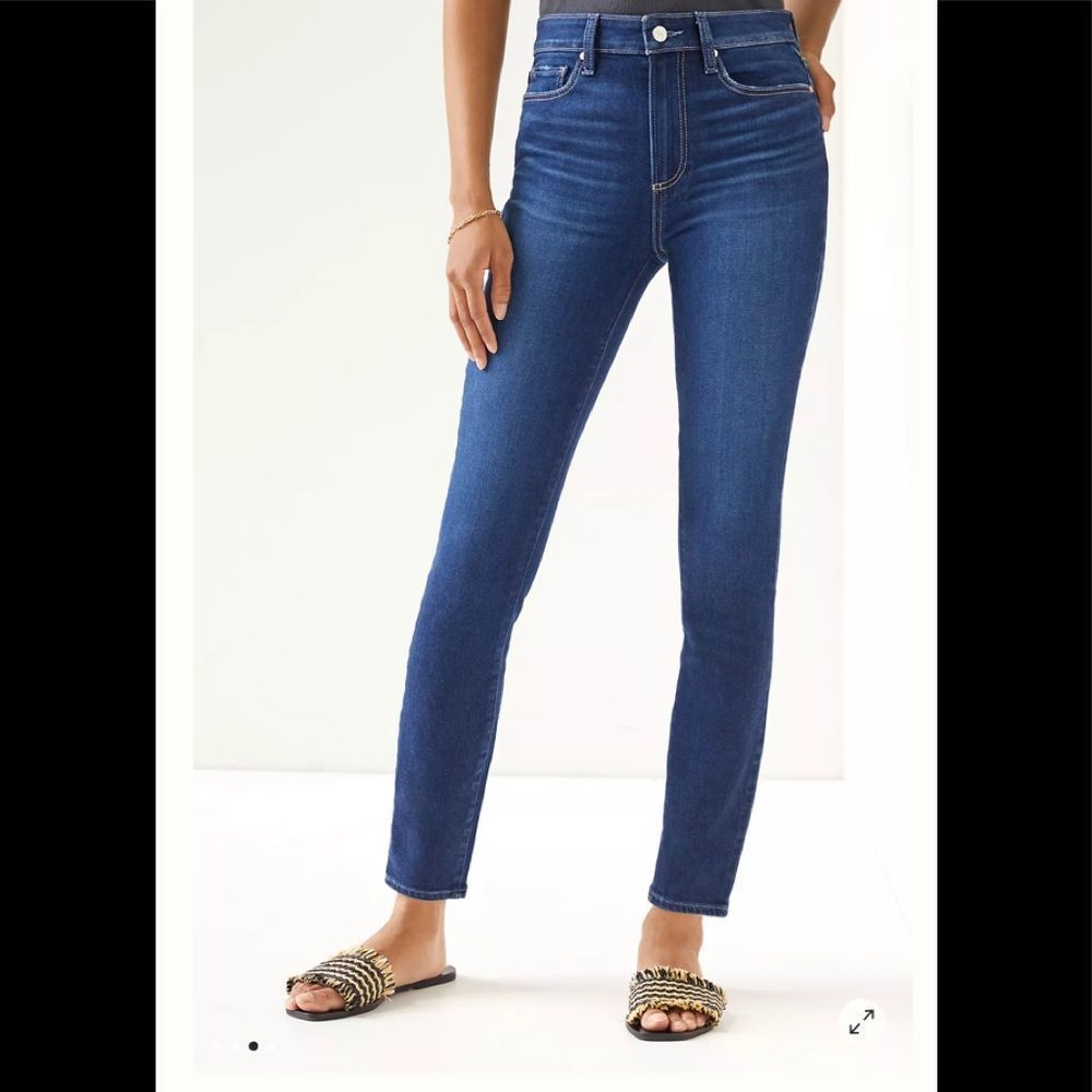Paige x Anthropologie Hoxton Skinny Jeans